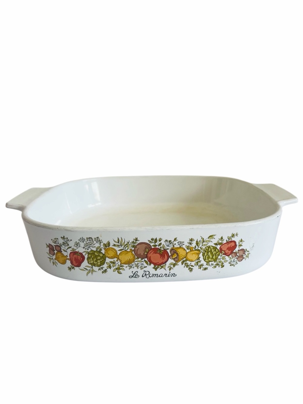 Vintage Corning Ware Le Romarin Casserole Dish